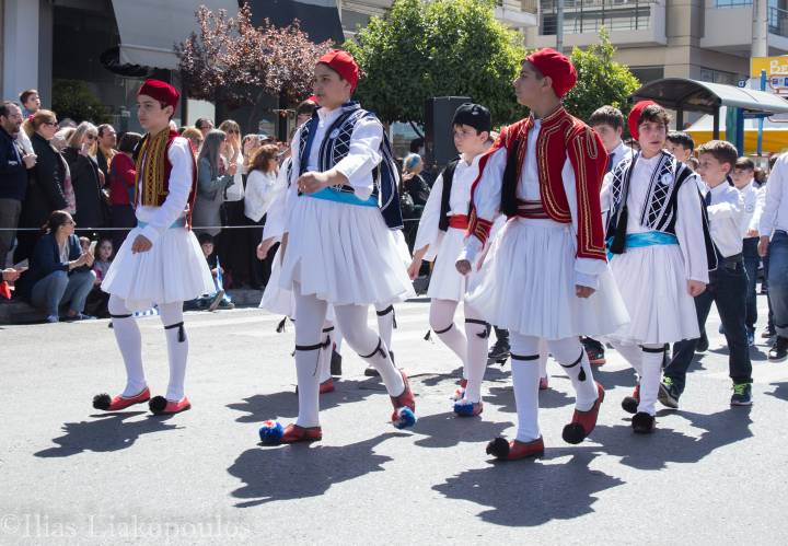 παρελαση 25ης μαρτιου στο γαλατσι