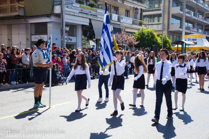 παρελαση 25ης μαρτιου στο γαλατσι