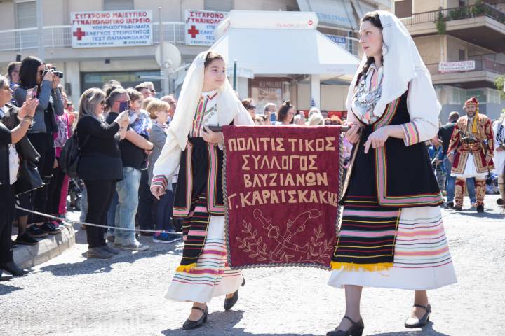 παρελαση 25ης μαρτιου στο γαλατσι