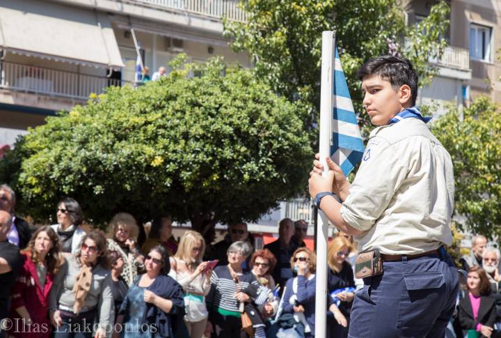 παρελαση 25ης μαρτιου στο γαλατσι