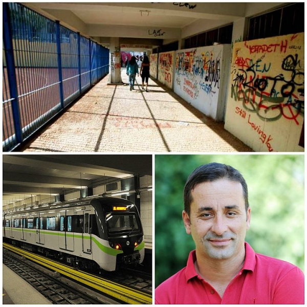 4 στάσεις του ΜΕΤΡΟ στο Γαλάτσι! Στη Γκράβα η καινούρια! Να ονομαστεί Γιώργος Μαρκόπουλος θέλει το αρμόδιο υπουργείο!