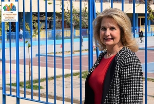 Η Δήμητρα Καρβούνη Πεφάνη Μακρή υποψήφια δημοτική σύμβουλος με τον Γιώργο Μαρκόπουλο