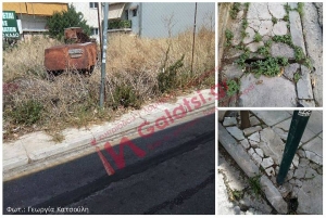 Θα πιάσει φωτιά, θα χτυπήσουν οι περαστικοί και περνούν φορτηγά από σημείο που απαγορεύεται είναι κάποια από τα προβλήματα σε γειτονιά του Γαλατσίου