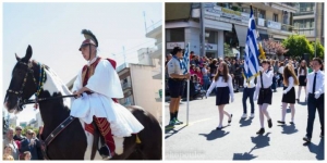 Φωτογραφικό υλικό από την παρέλαση της 25ης Μαρτίου στο Γαλάτσι