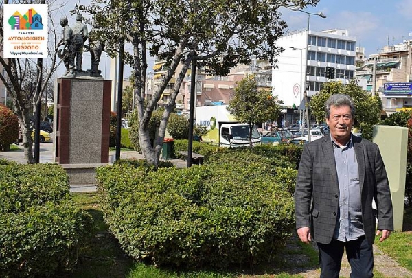 Ο δημοτικός σύμβουλος Γιώργος Αμοριανός υποψήφιος ξανά με τον Γιώργο Μαρκόπουλο
