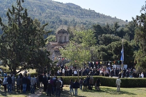 Χιλιάδες κόσμος στην Ομορφοκκλησιά ανήμερα του Αγ. Γεωργίου στο Γαλάτσι