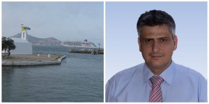 Ιάκωβος Β. Γιακουμής: Να γίνουν οι απαραίτητες παρεμβάσεις για να δένουν μεγάλα κρουαζιερόπλοια στη Νάξο